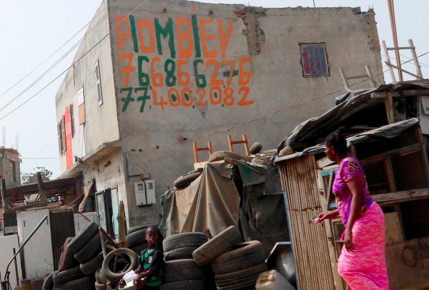 « Plombiey » sur un mur