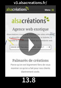 Animation au chargement du site d'Alsacréations